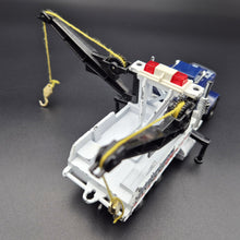 Load image into Gallery viewer, Matchbox 1986 Peterbilt Wrecker Truck K-121 Dark Blue Super Kings
