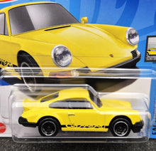 Load image into Gallery viewer, Hot Wheels 2024 Porsche 911 Carrera RS 2.7 Yellow #46 Factory Fresh 4/10 New
