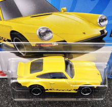 Load image into Gallery viewer, Hot Wheels 2024 Porsche 911 Carrera RS 2.7 Yellow #46 Factory Fresh 4/10 New
