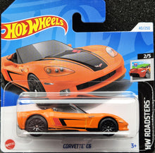 Load image into Gallery viewer, Hot Wheels 2024 Corvette C6 Orange #40 HW Roadsters 2/5 New
