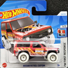 Load image into Gallery viewer, Hot Wheels 2024 Nissan Patrol Custom Red #34 HW First Response 5/10 New
