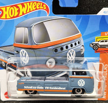 Load image into Gallery viewer, Hot Wheels 2024 Volkswagen T2 Pickup Gunmetal Grey Grey #42 HW Hot Trucks 1/10 New
