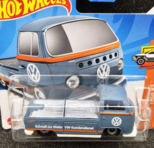 Load image into Gallery viewer, Hot Wheels 2024 Volkswagen T2 Pickup Gunmetal Grey Grey #42 HW Hot Trucks 1/10 New
