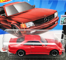 Load image into Gallery viewer, Hot Wheels 2024 &#39;89 Mercedes-Benz 560 SEC AMG Red #82 HW Modified 8/10 New
