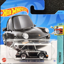 Load image into Gallery viewer, Hot Wheels 2023 Porsche 911 Turbo 3.6 (964) Black #234 Tooned 5/5 New
