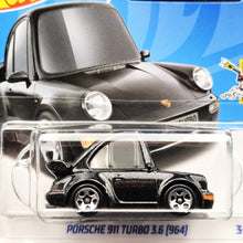 Load image into Gallery viewer, Hot Wheels 2023 Porsche 911 Turbo 3.6 (964) Black #234 Tooned 5/5 New
