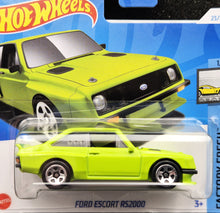 Load image into Gallery viewer, Hot Wheels 2024 Ford Escort RS2000 Neon Green #23 Factory Fresh 1/10 New
