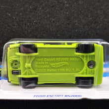Load image into Gallery viewer, Hot Wheels 2024 Ford Escort RS2000 Neon Green #23 Factory Fresh 1/10 New
