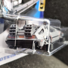 Load image into Gallery viewer, Hot Wheels 2024 Back To The Future Time Machine Matte Silver #60 HW Screen Time 3/10 New