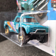 Load image into Gallery viewer, Hot Wheels 2024 &#39;87 Dodge D100 Teal  #38 HW Reverse Rake 1/5 New
