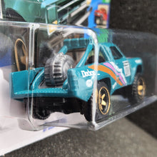 Load image into Gallery viewer, Hot Wheels 2024 &#39;87 Dodge D100 Teal  #38 HW Reverse Rake 1/5 New
