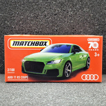 Load image into Gallery viewer, Matchbox 2023 &#39;20 Audi TT RS Coupe Green MBX Highway #2/100 New Sealed Box

