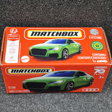 Load image into Gallery viewer, Matchbox 2023 &#39;20 Audi TT RS Coupe Green MBX Highway #2/100 New Sealed Box
