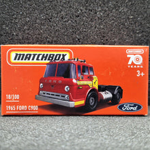 Load image into Gallery viewer, Matchbox 2023 1965 Ford C900 Red #18 MBX Highway New Sealed Box
