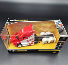 Load image into Gallery viewer, Maisto 2020 Mack Anthem Truck Red 1:64 Maisto Design Custom Rigs Die Cast
