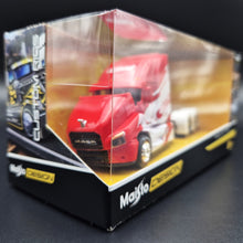 Load image into Gallery viewer, Maisto 2020 Mack Anthem Truck Red 1:64 Maisto Design Custom Rigs Die Cast
