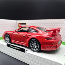 Load image into Gallery viewer, Bburago 2009 Porsche 911 GT2 Red 1:32 Die Cast Car

