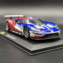Load image into Gallery viewer, Bburago 2017 Ford GT Race Car #67 Red 1:32 Die Cast Car
