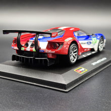 Load image into Gallery viewer, Bburago 2017 Ford GT Race Car #67 Red 1:32 Die Cast Car
