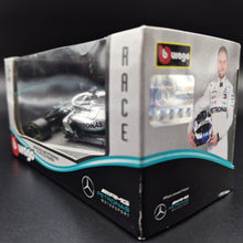 Load image into Gallery viewer, Bburago 2019 Mercedes AMG Petronas Formula 1 W10 Lewis Hamilton #44 1:43
