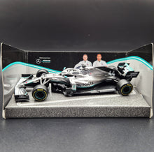 Load image into Gallery viewer, Bburago 2019 Mercedes AMG Petronas Formula 1 W10 Lewis Hamilton #44 1:43
