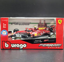 Load image into Gallery viewer, Bburago 2020 Ferrari Formula 1 SF1000 Charles Leclerc #16 1:43
