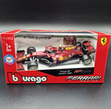 Load image into Gallery viewer, Bburago 2020 Ferrari Formula 1 SF1000 Charles Leclerc #16 1:43
