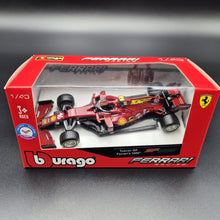 Load image into Gallery viewer, Bburago 2020 Ferrari Formula 1 SF1000 Charles Leclerc #16 1:43
