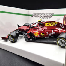 Load image into Gallery viewer, Bburago 2020 Ferrari Formula 1 SF1000 Charles Leclerc #16 1:43
