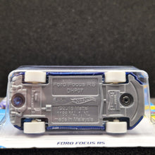 Load image into Gallery viewer, Hot Wheels 2018 Ford Focus RS Blue #276 HW Art Cars 3/10 New Long Card
