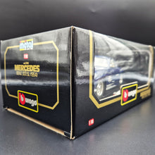 Load image into Gallery viewer, Bburago Mercedes-Benz 300 SL (1954) Gullwing Blue #3013 1:18 Die Cast Car
