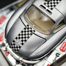 Load image into Gallery viewer, Bburago Mercedes-Benz 300 SL (1954) Gullwing Silver #3213 1000 Miglia 1:18 Die Cast Car
