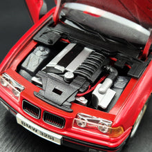 Load image into Gallery viewer, Maisto 1993 BMW 325i Convertible Red #331812 1:18 Special Edition Die Cast Car
