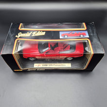 Load image into Gallery viewer, Maisto 1993 BMW 325i Convertible Red #331812 1:18 Special Edition Die Cast Car
