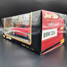 Load image into Gallery viewer, Maisto 1993 BMW 325i Convertible Red #331812 1:18 Special Edition Die Cast Car
