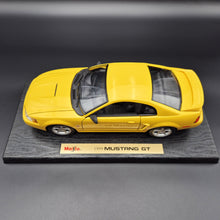 Load image into Gallery viewer, Maisto 1999 Mustang GT Yellow #31860 1:18 Special Edition Die Cast Car
