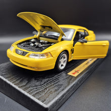 Load image into Gallery viewer, Maisto 1999 Mustang GT Yellow #31860 1:18 Special Edition Die Cast Car
