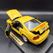 Load image into Gallery viewer, Maisto 1999 Mustang GT Yellow #31860 1:18 Special Edition Die Cast Car
