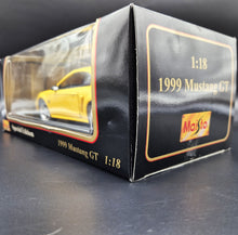 Load image into Gallery viewer, Maisto 1999 Mustang GT Yellow #31860 1:18 Special Edition Die Cast Car
