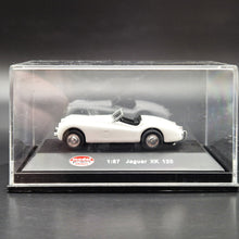 Load image into Gallery viewer, Model Power Minis 1948 Jaguar XK 120 White #19446 1:87 Model
