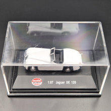 Load image into Gallery viewer, Model Power Minis 1948 Jaguar XK 120 White #19446 1:87 Model
