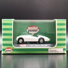 Load image into Gallery viewer, Model Power Minis 1948 Jaguar XK 120 White #19446 1:87 Model
