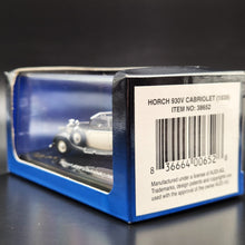 Load image into Gallery viewer, Ricko 1939 Horch 930V Cabriolet Black/Cream #38652 1:87 HO Scale Model