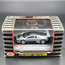 Load image into Gallery viewer, Model Power Minis Lamborghini Murcielago R-GT Dark Grey #19386 1:87 Model
