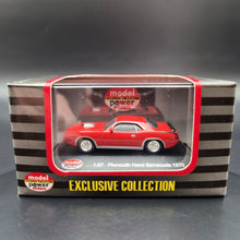 Load image into Gallery viewer, Model Power Minis 1970 Plymouth Hemi Barracuda Red #19451 1:87 Model