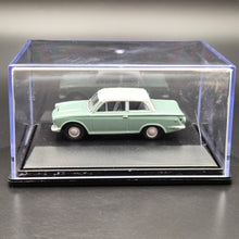 Load image into Gallery viewer, Oxford Diecast Ford Cortina Mk1 Lagoon/White 76COR1007 1:76 Model
