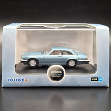 Load image into Gallery viewer, Oxford Diecast Jaguar XJS Arctic Blue 73XJS004 1:76 Model
