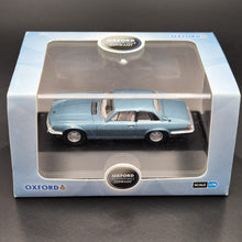 Load image into Gallery viewer, Oxford Diecast Jaguar XJS Arctic Blue 73XJS004 1:76 Model
