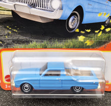 Load image into Gallery viewer, Matchbox 2021 1961 Ford Ranchero Sky Blue #96 MBX Highway New Long Card
