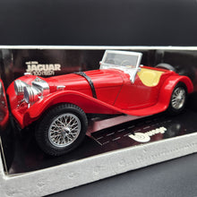 Load image into Gallery viewer, Bburago Jaguar SS 100 (1937) Red #3006 1:18 Die Cast Car
